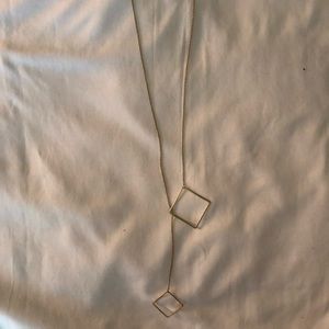 Simple gold necklace